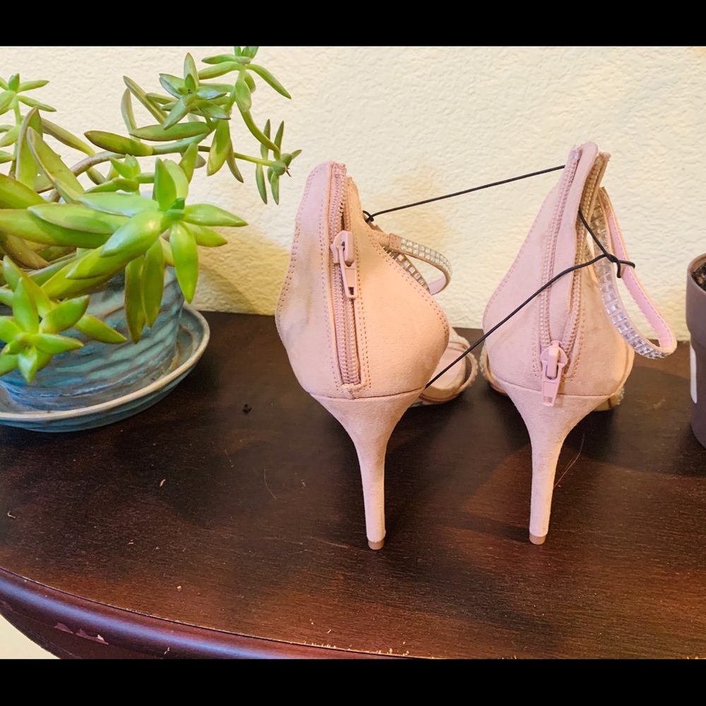 NEW CHINESE LAUNDRY Heels Straps Pink Size 9 - Picture 3 of 5